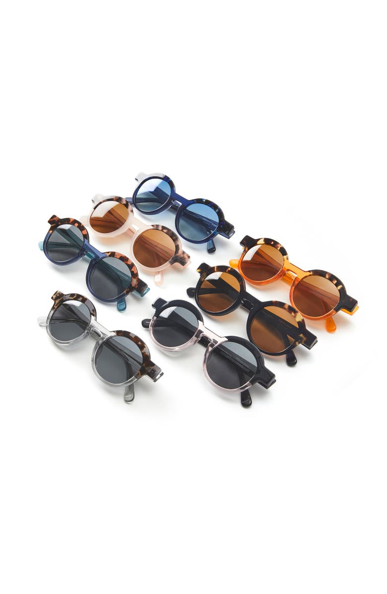 French Kiwis Eyewear Charlotte Sunglasses, Alternate, color, Blue