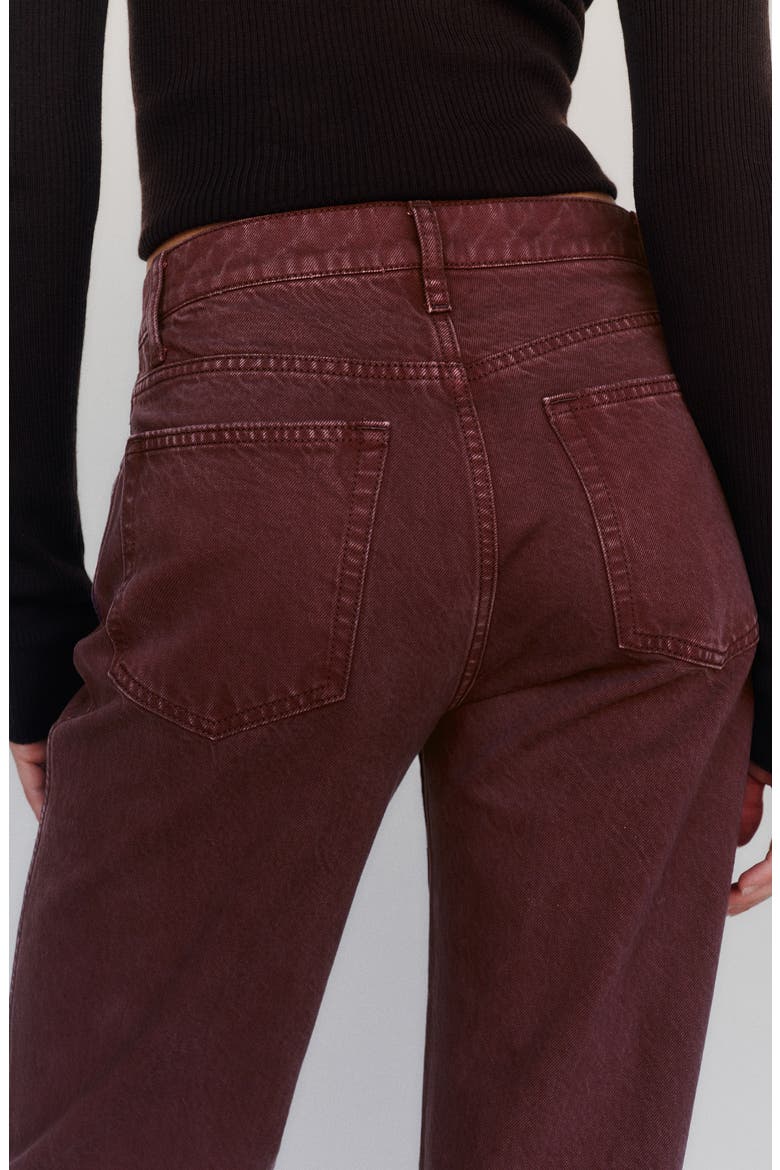 Val '90s Mid Rise Straight Leg Jeans, Alternate, color, URCHIN