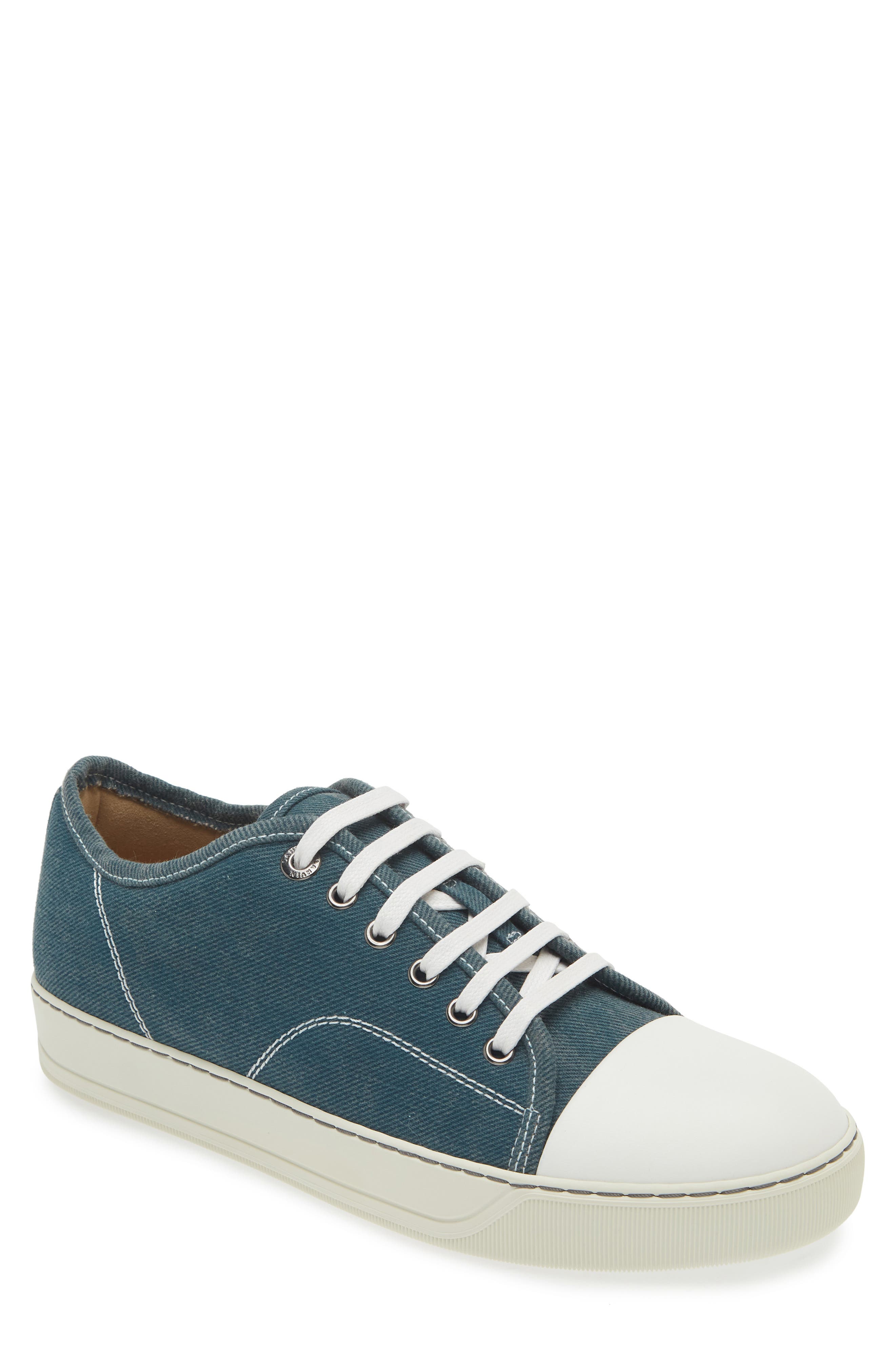 Lanvin Cap Toe Sneaker, Main, color, 