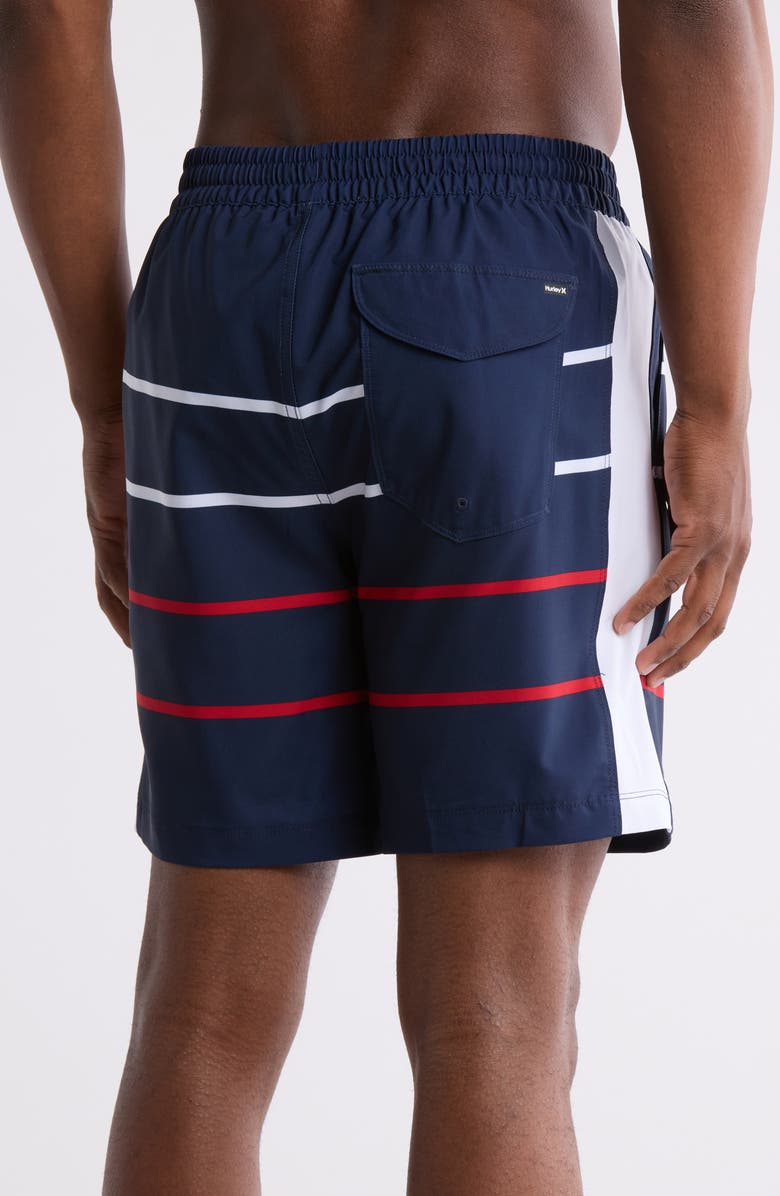 Hurley Dunes Volley Swim Shorts, Alternate, color, Navy