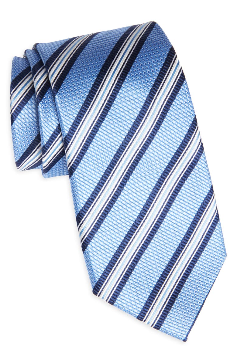 Nordstrom Stripe Silk Tie, Main, color, 