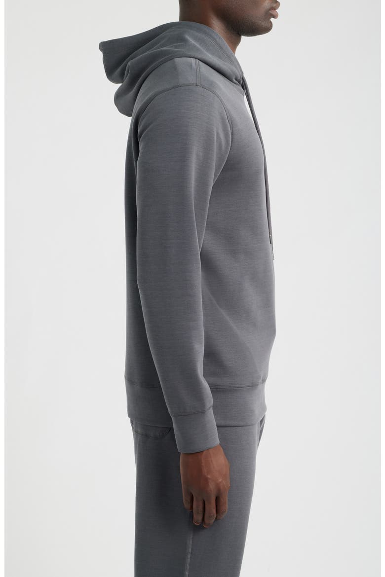Drawstring Hoodie, Alternate, color, CHARCOAL