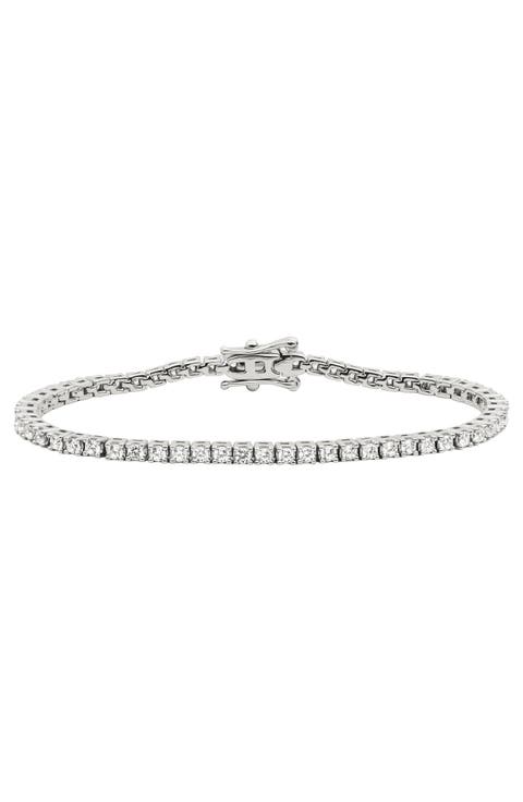 CZ Prong Set Tennis Bracelet