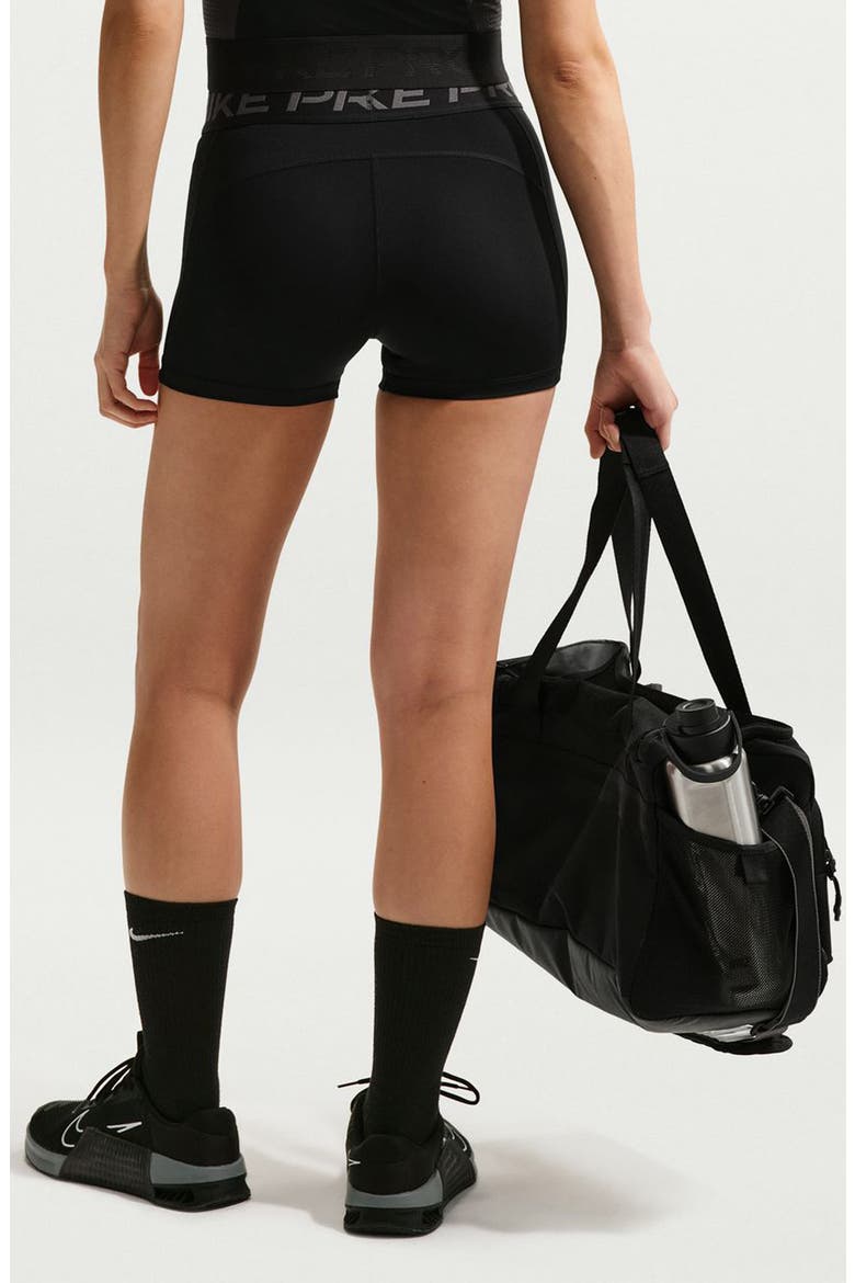 Pro Sculpt Mid-Rise Biker Shorts, Alternate, color, BLACK/ BLACK/ IRON GREY