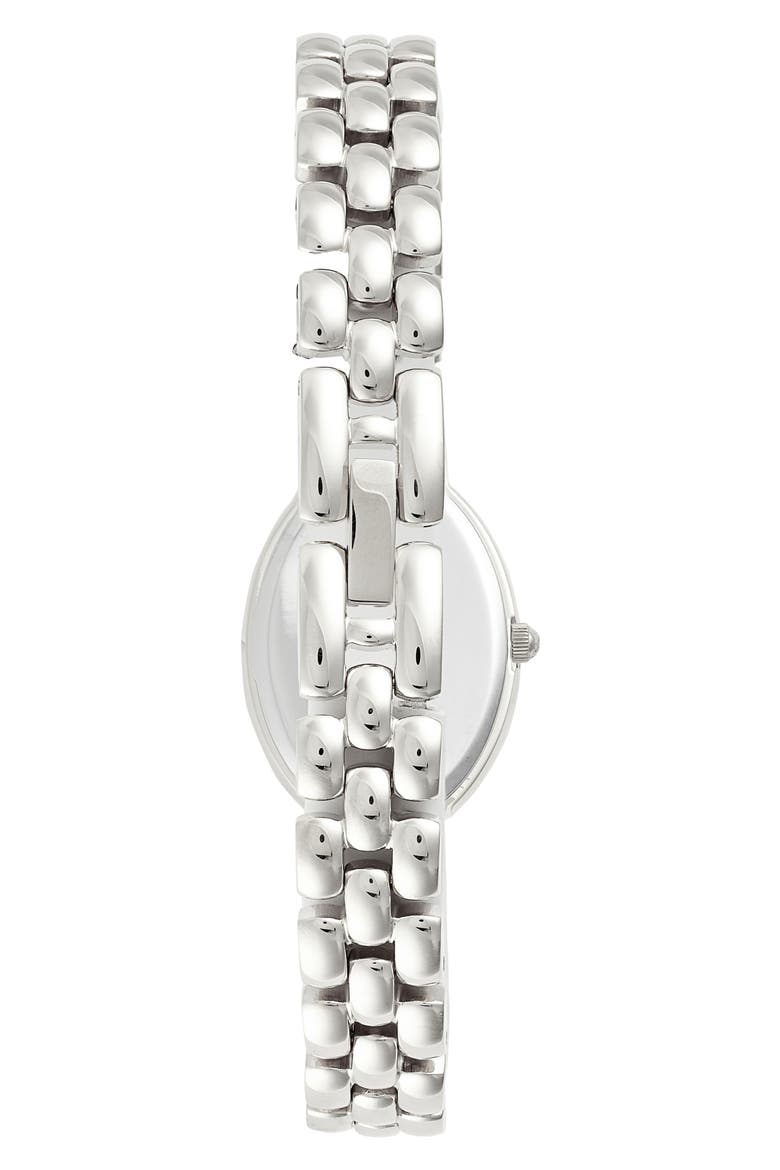 Phoebe Bracelet Watch, 28mm X 21mm, Alternate, color, SILVER