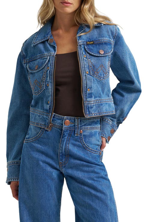 Super Cropped Denim Jacket