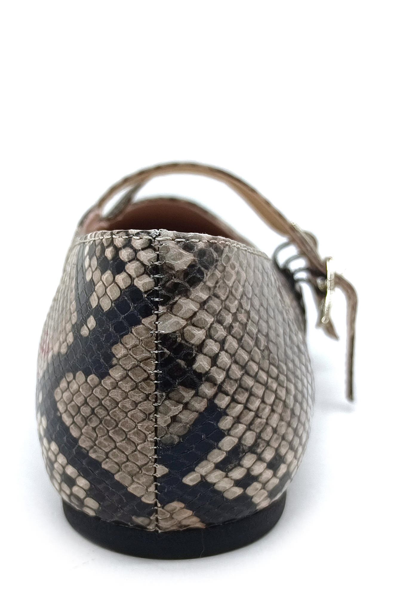 Kenneth Cole Mackenzie Mary Jane Flat, Alternate, color, Taupe Snake