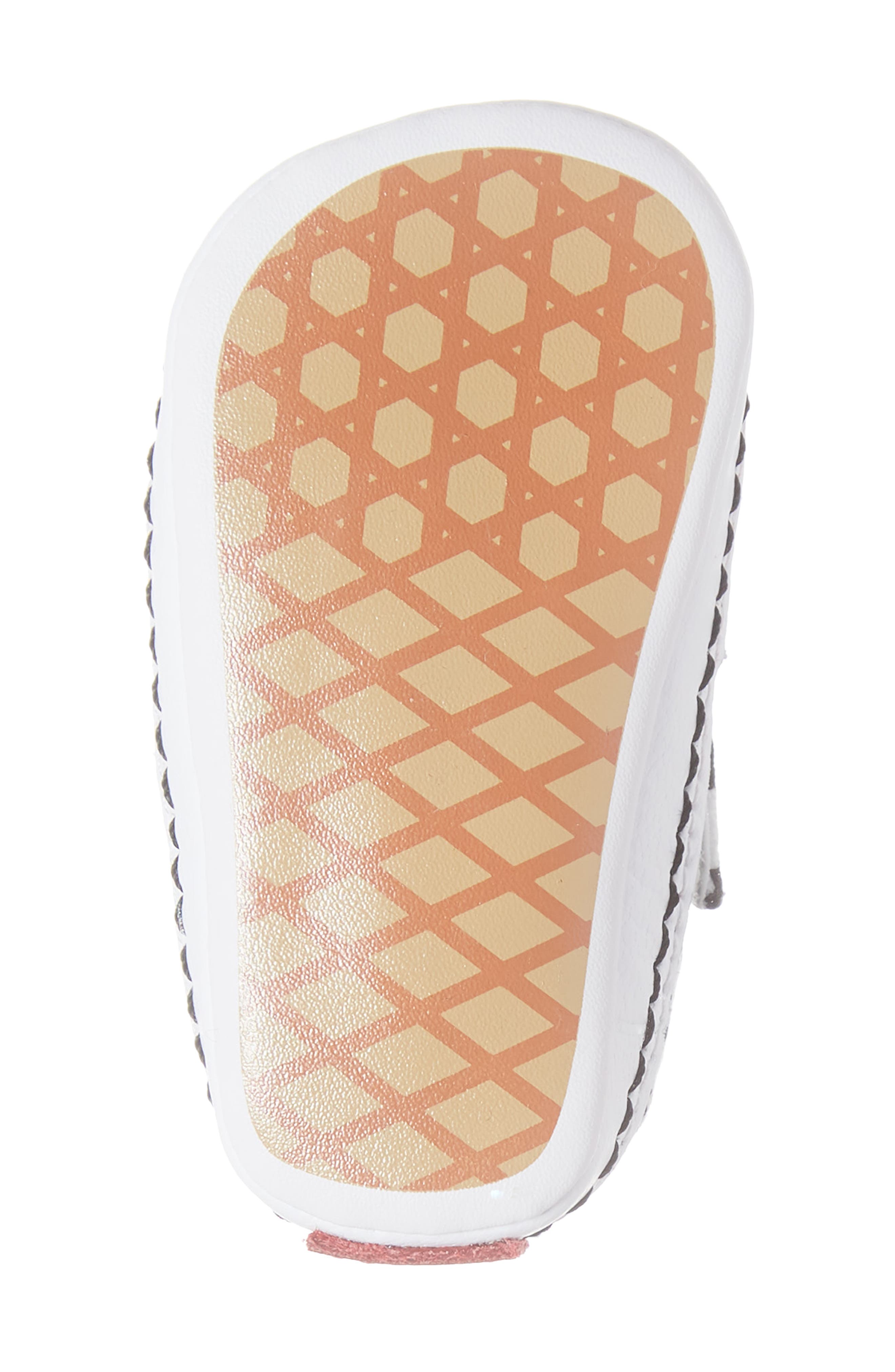 Vans Slip-On V Crib Shoe, Alternate, color, 