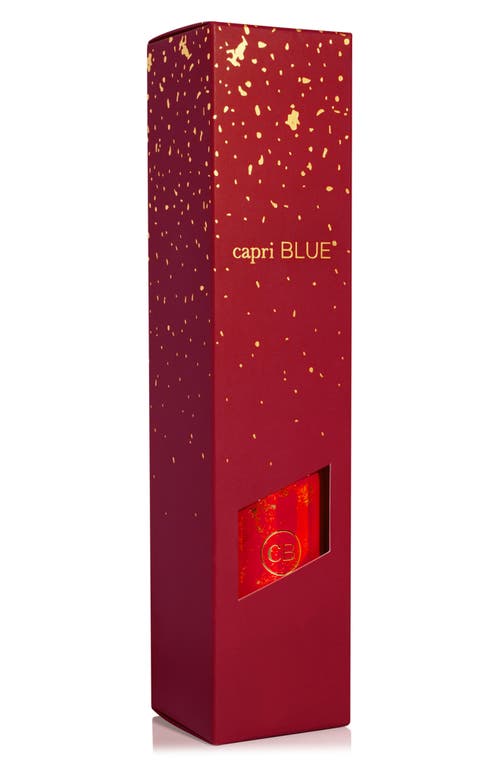 Capri Blue Apple Cider Social Glimmer Reed Diffuser In Red