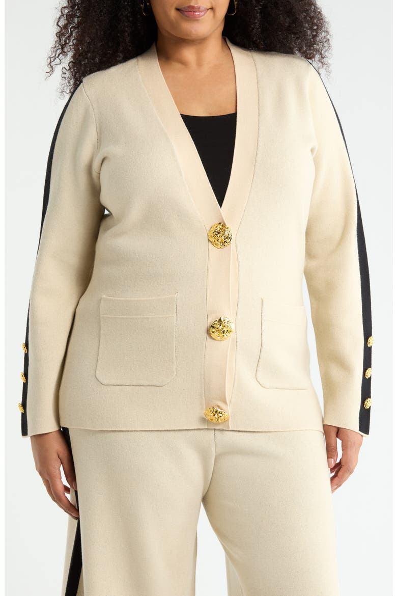 Cream Puff Cardigan, Main, color, CREAM PUFF