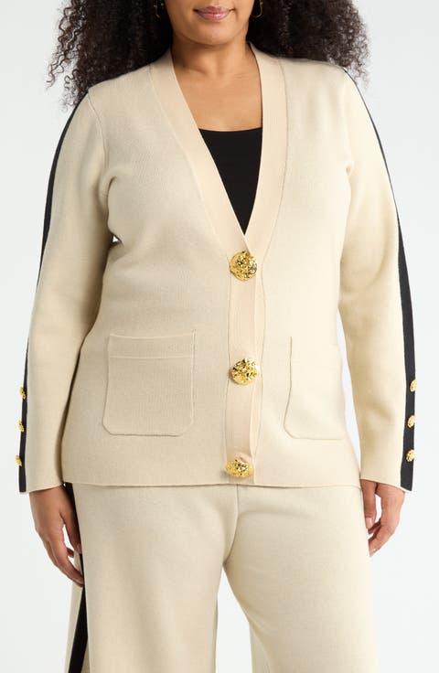 Cream Puff Cardigan (Plus)