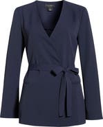 Halogen® Wrap Blazer