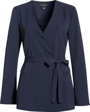Halogen® Wrap Blazer