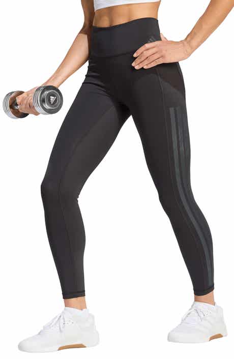 adidas Optime Training 3-Stripes 7/8 High Waist Leggings
