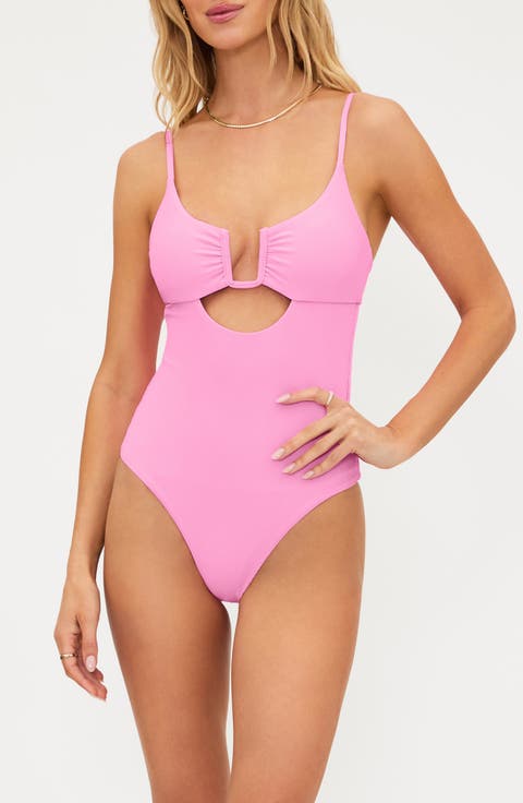 Lindy Cutout One-Piece Swimsuit