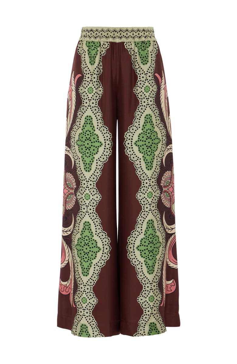 La DoubleJ Palazzo Pants Portal Placée Testa Di Moro, Alternate, color, Testa Di M