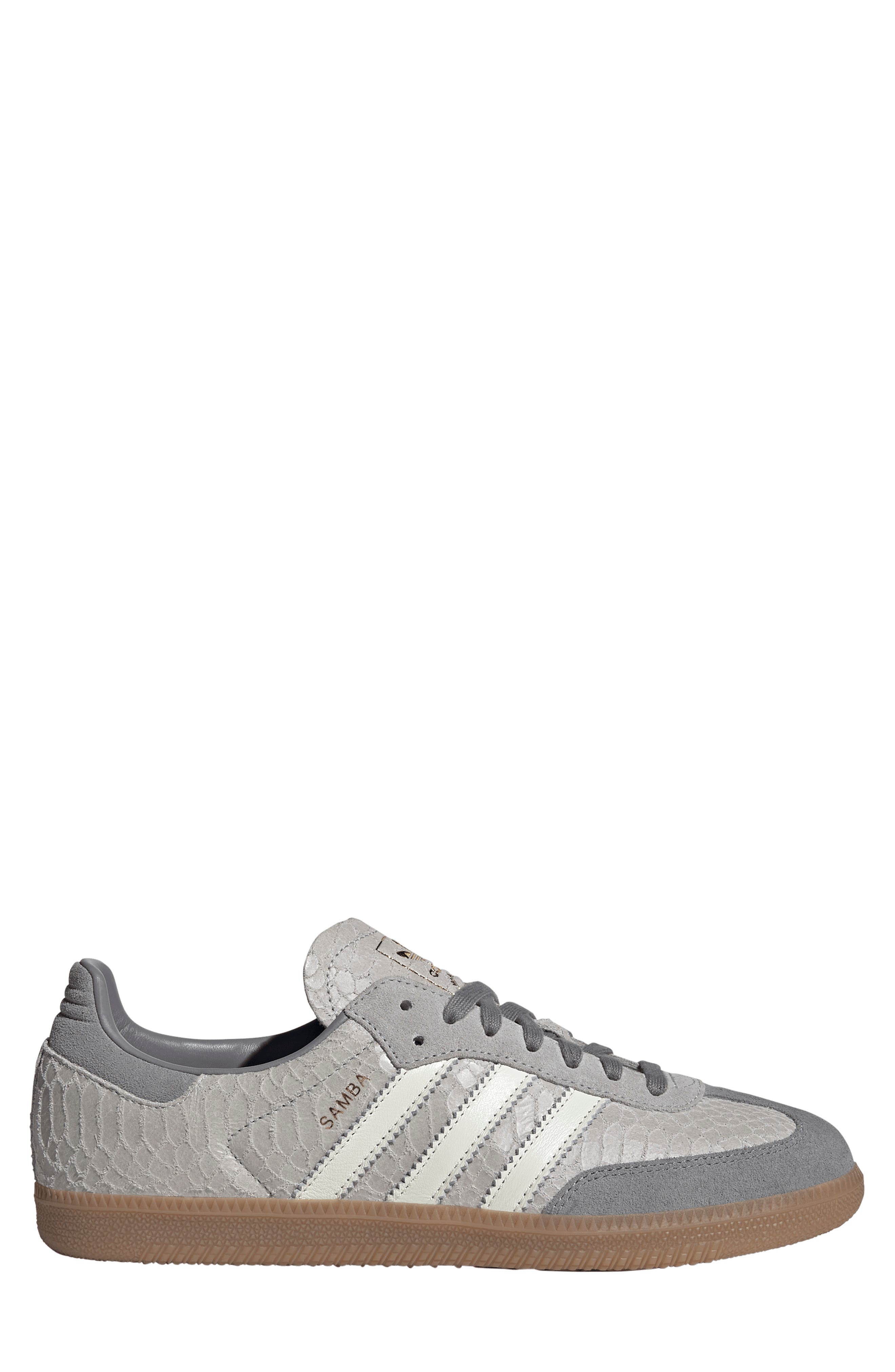 Gender Inclusive Samba OG Sneaker, Alternate, color, GRETWO/OWH