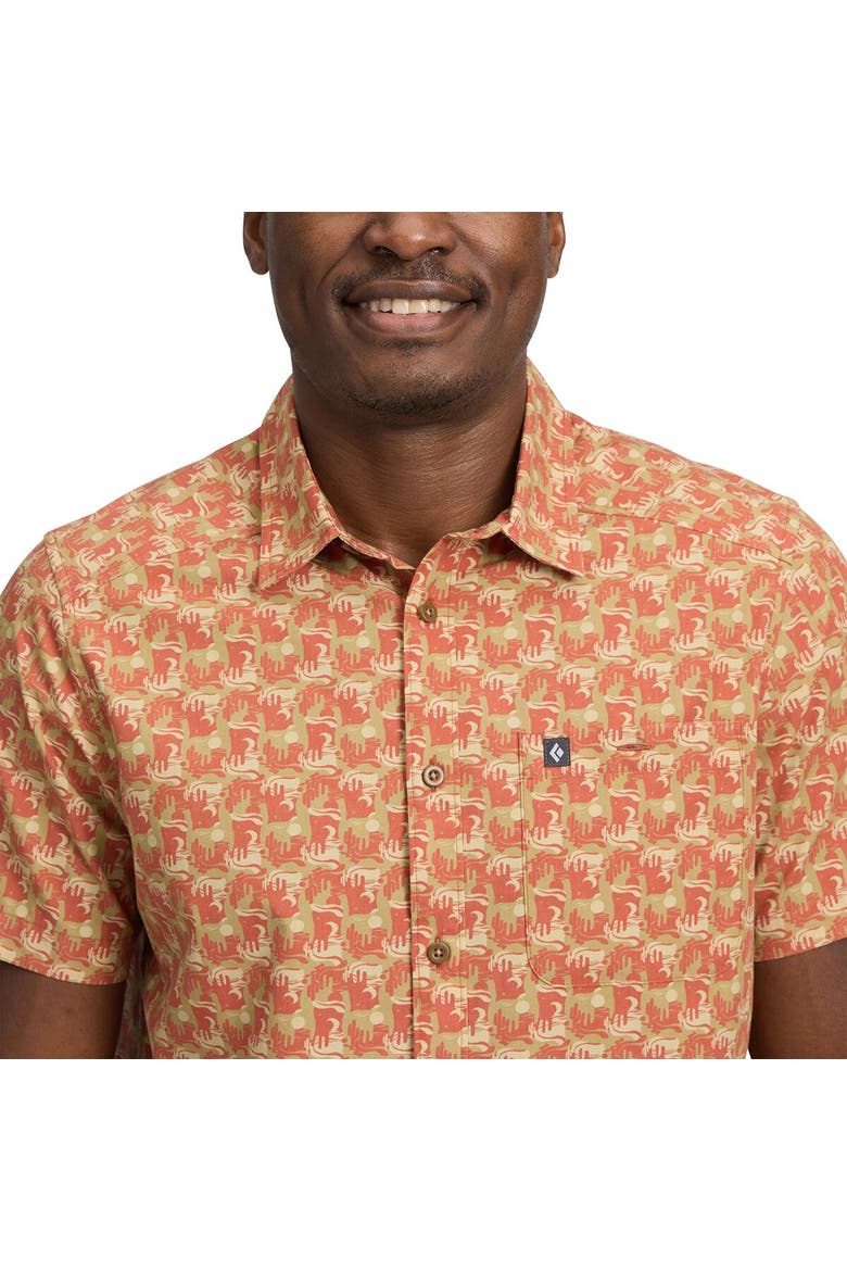 Wingate Shirt - Men's, Alternate, color, Burnt Sienna Desert Tower