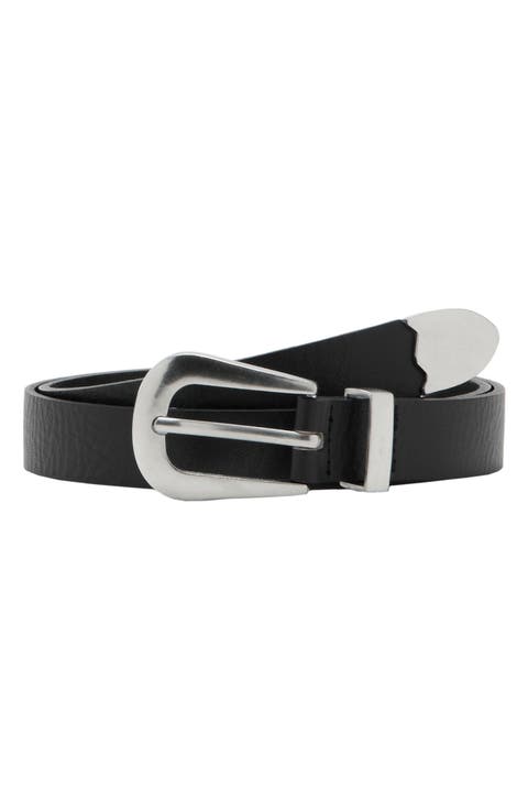 Leather Western Belt