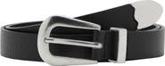 MANGO Leather Western Belt