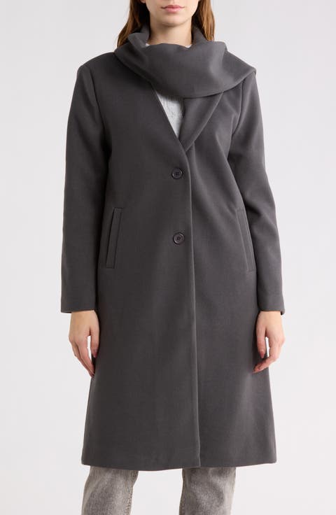 Longline Scarf Coat
