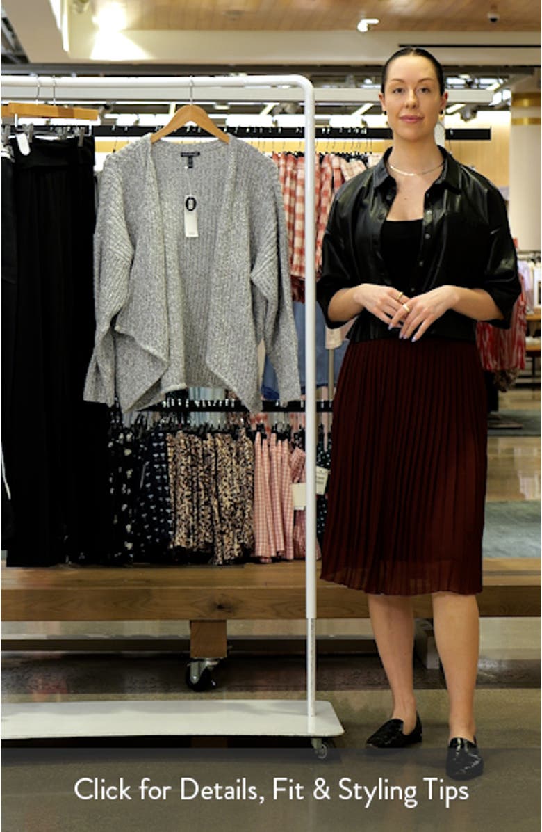 Organic Cotton Blend Cardigan, sales video thumbnail