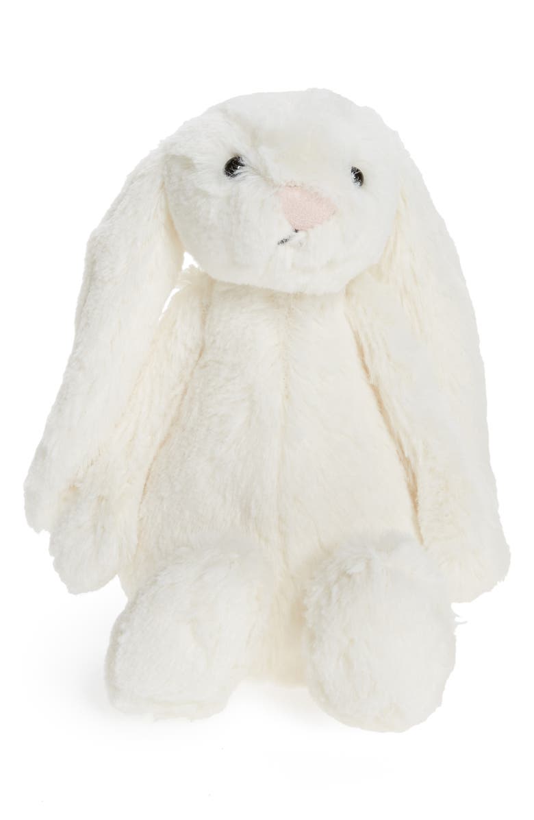 Jellycat 'Small Bashful Bunny' Stuffed Animal, Main, color, Cream