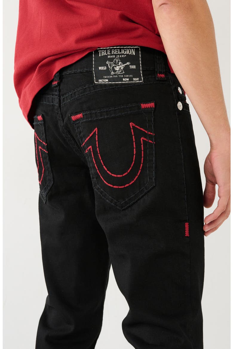 Ricky Super 'T' Relaxed Straight Leg Jeans, Alternate, color, 2SBBODYRINSEBLACK