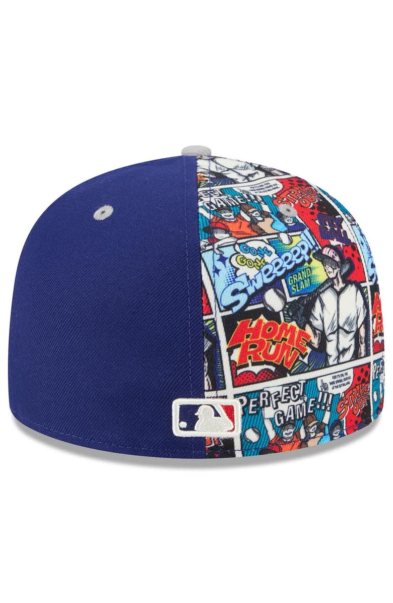 New Era Men's New Era Royal/Gray Los Angeles Dodgers 2025 MLB Diamond Hero Edition 59FIFTY Fitted Hat, Alternate, color, 