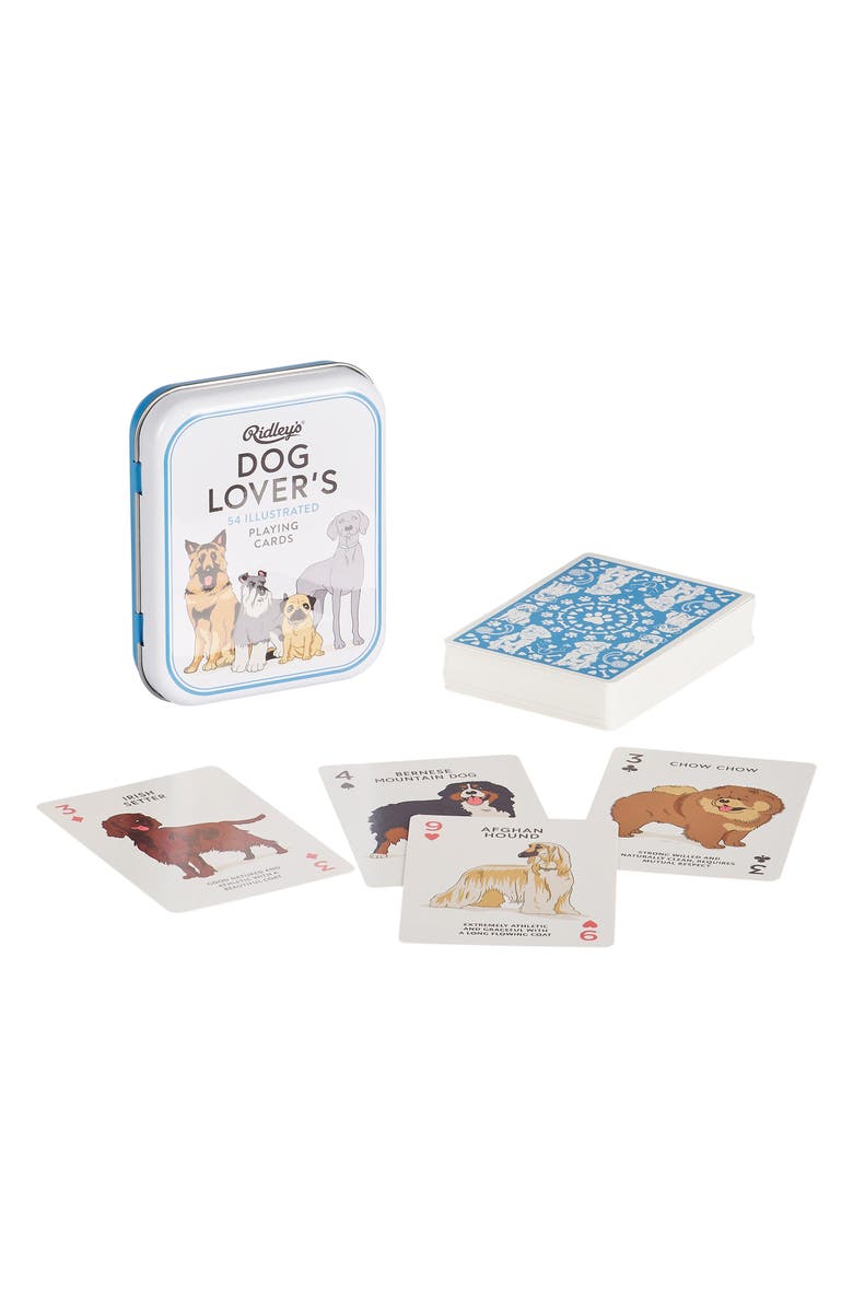 Chronicle Books Dog Lover's Playing Cards, Alternate, color,