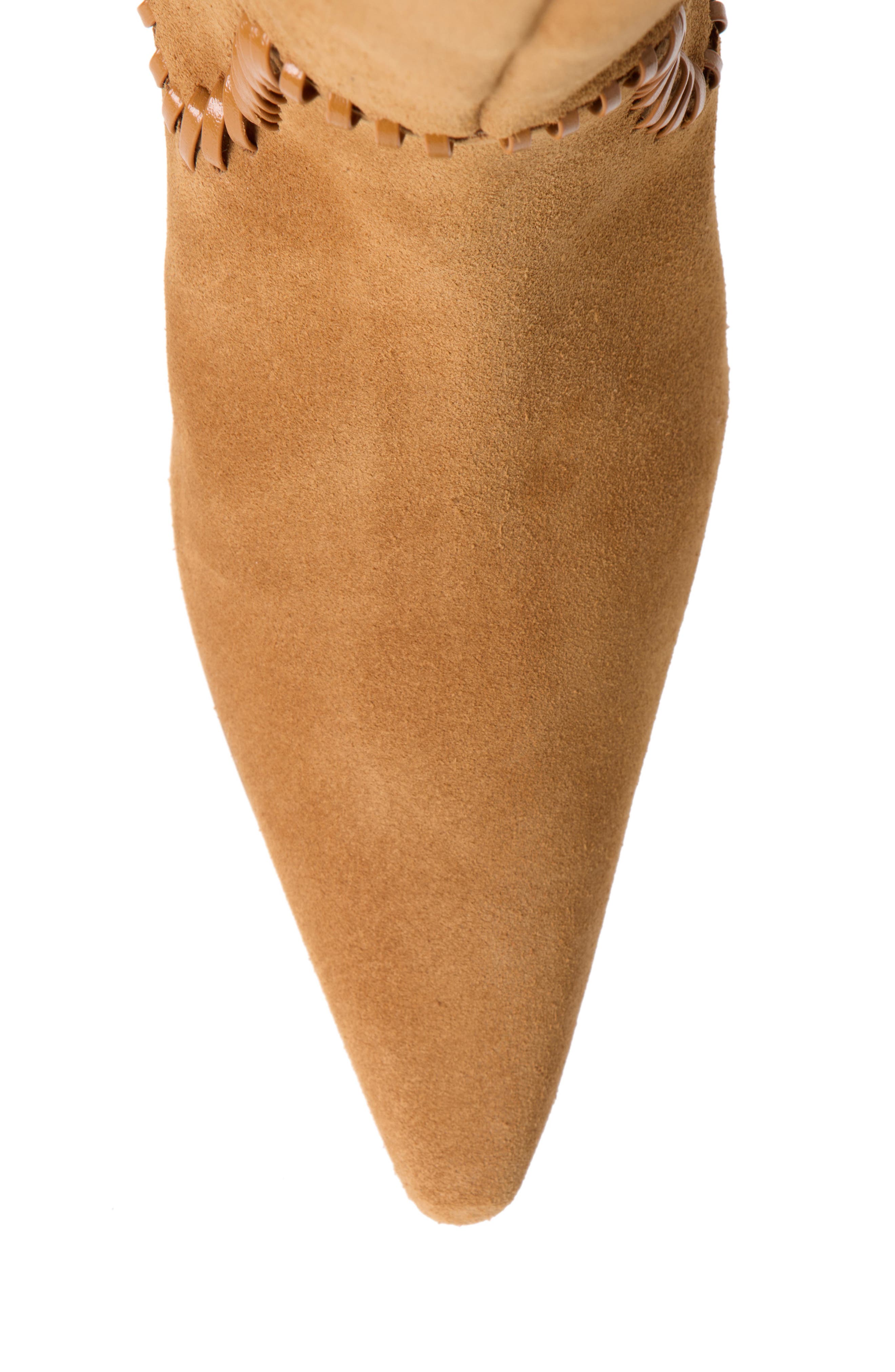 Marta Curved Wedge Boot, Alternate, color, TOFFEE