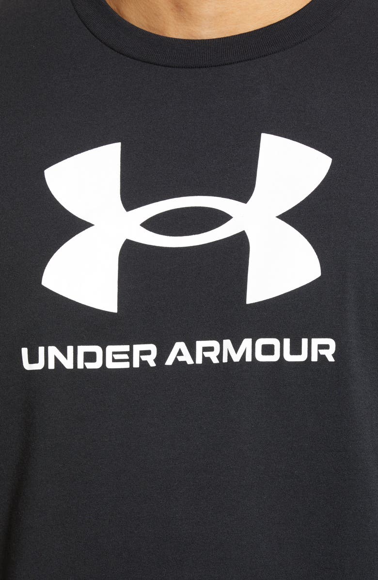 Under Armour Men's UA Sportstyle Long Sleeve Logo Graphic Tee, Alternate, color, 
