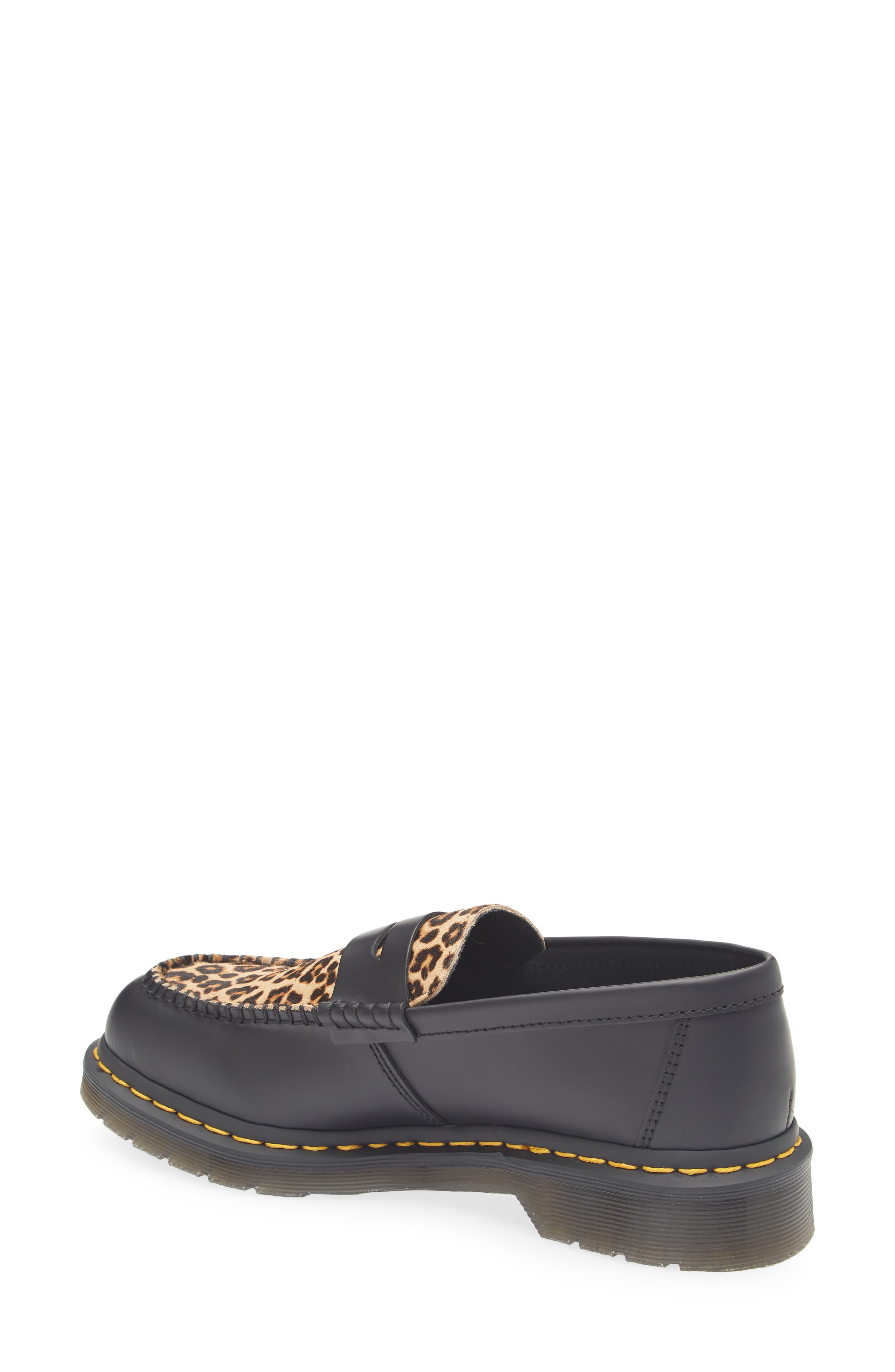 Dr. Martens Penton Loafer, Alternate, color, Black/Leopard
