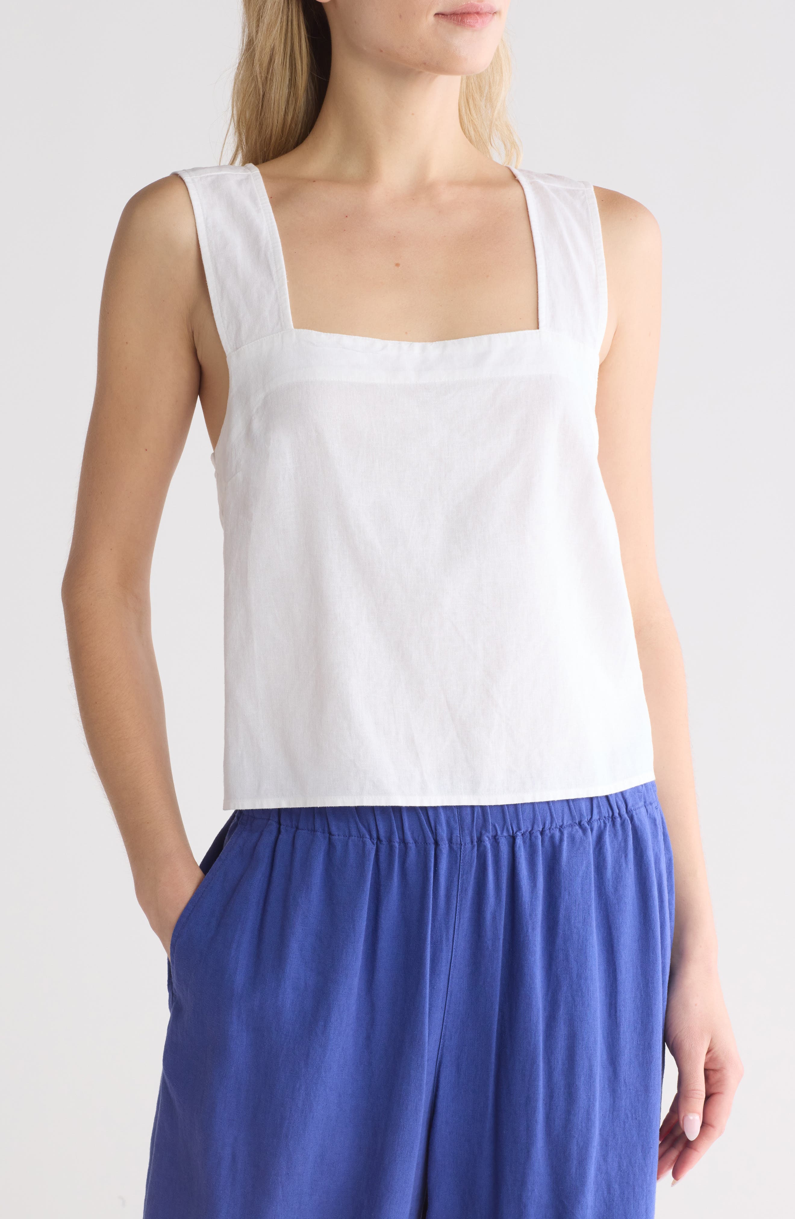 Irene Linen Blend Top - image 3