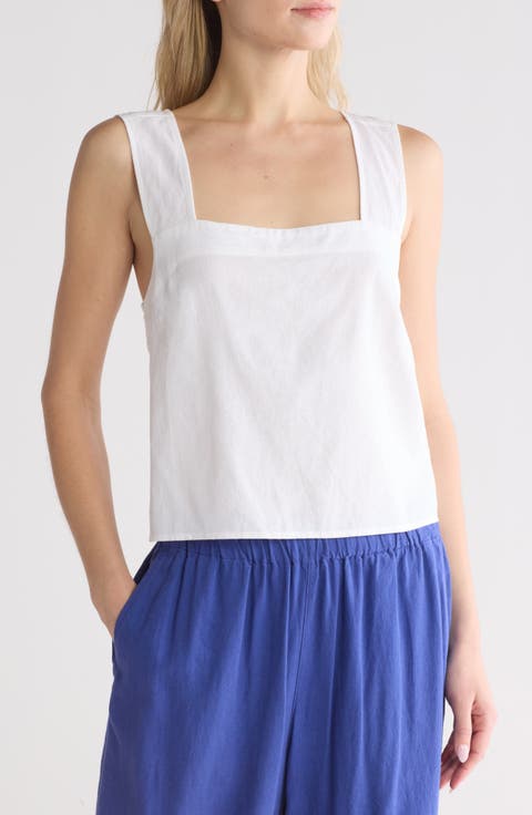 Irene Linen Blend Top