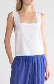 Madewell Irene Linen Blend Top