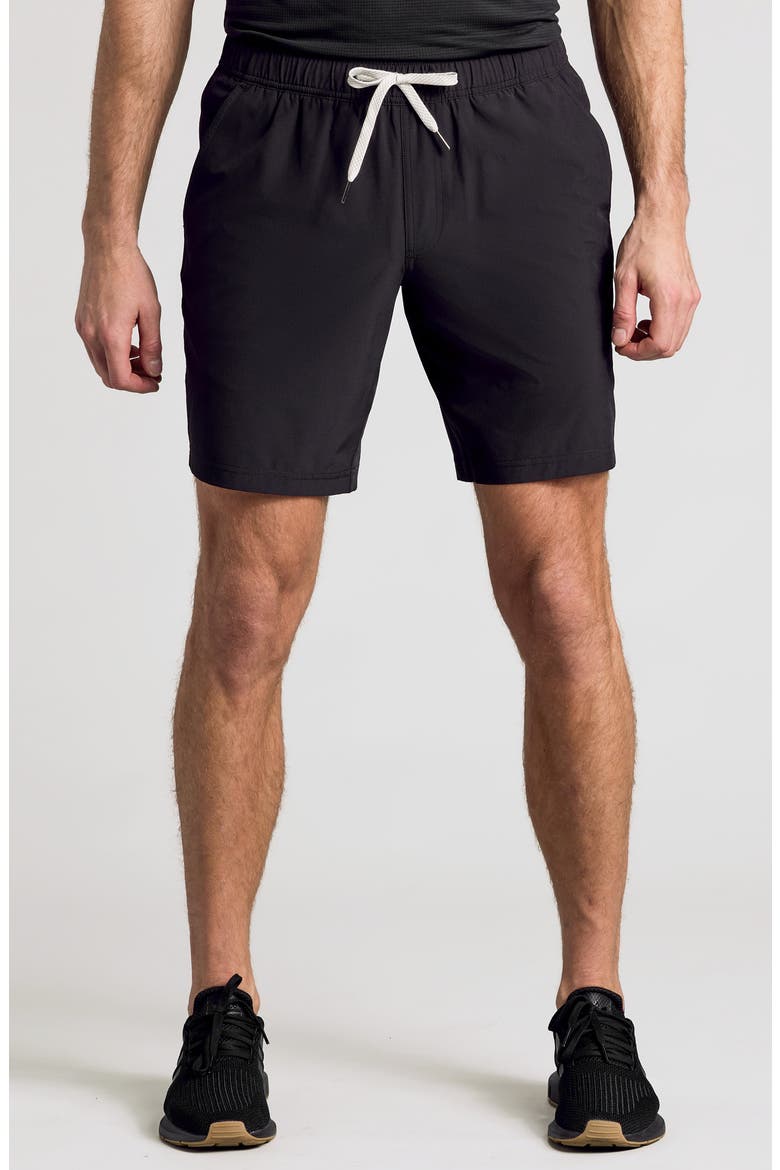 9-Inch Active Quick Dry Shorts, Main, color, BLACK