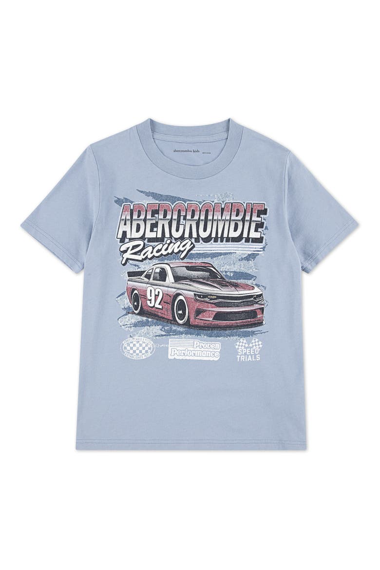 Kids' Fast Cotton Graphic T-Shirt, Main, color, RAINWASHED