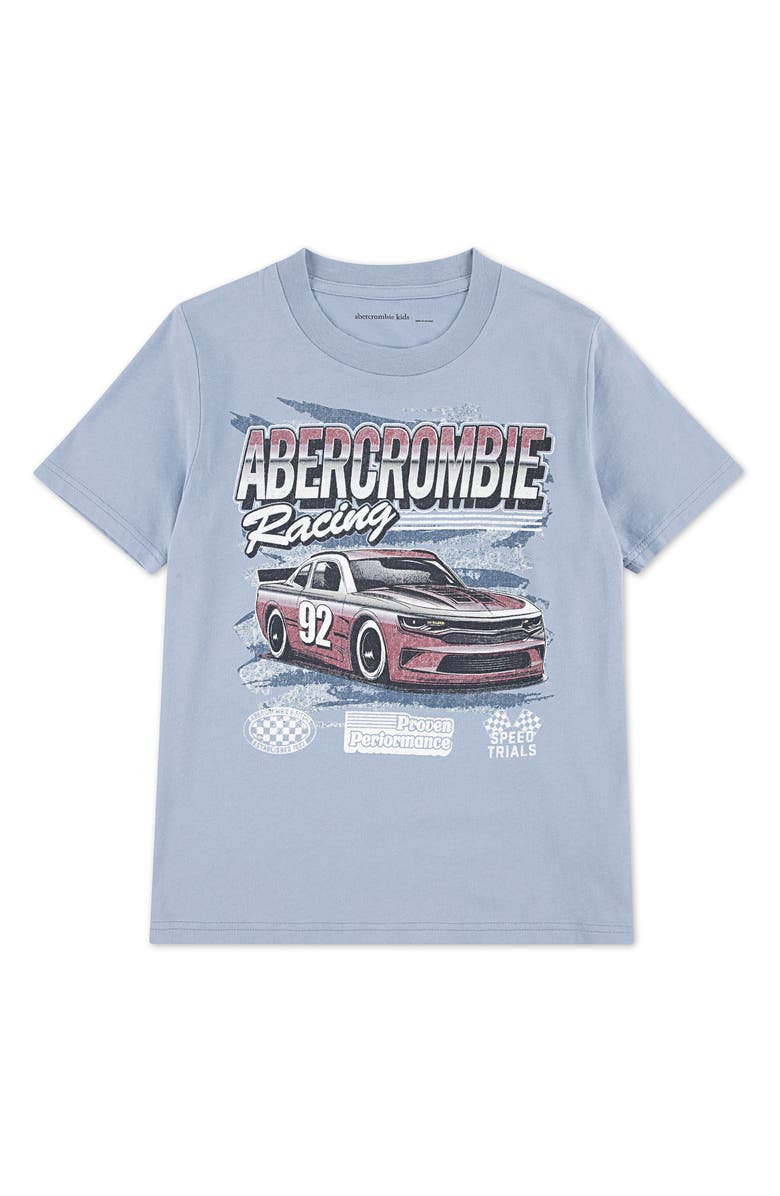 abercrombie kids Kids' Fast Cotton Graphic T-Shirt, Main, color, Rainwashed