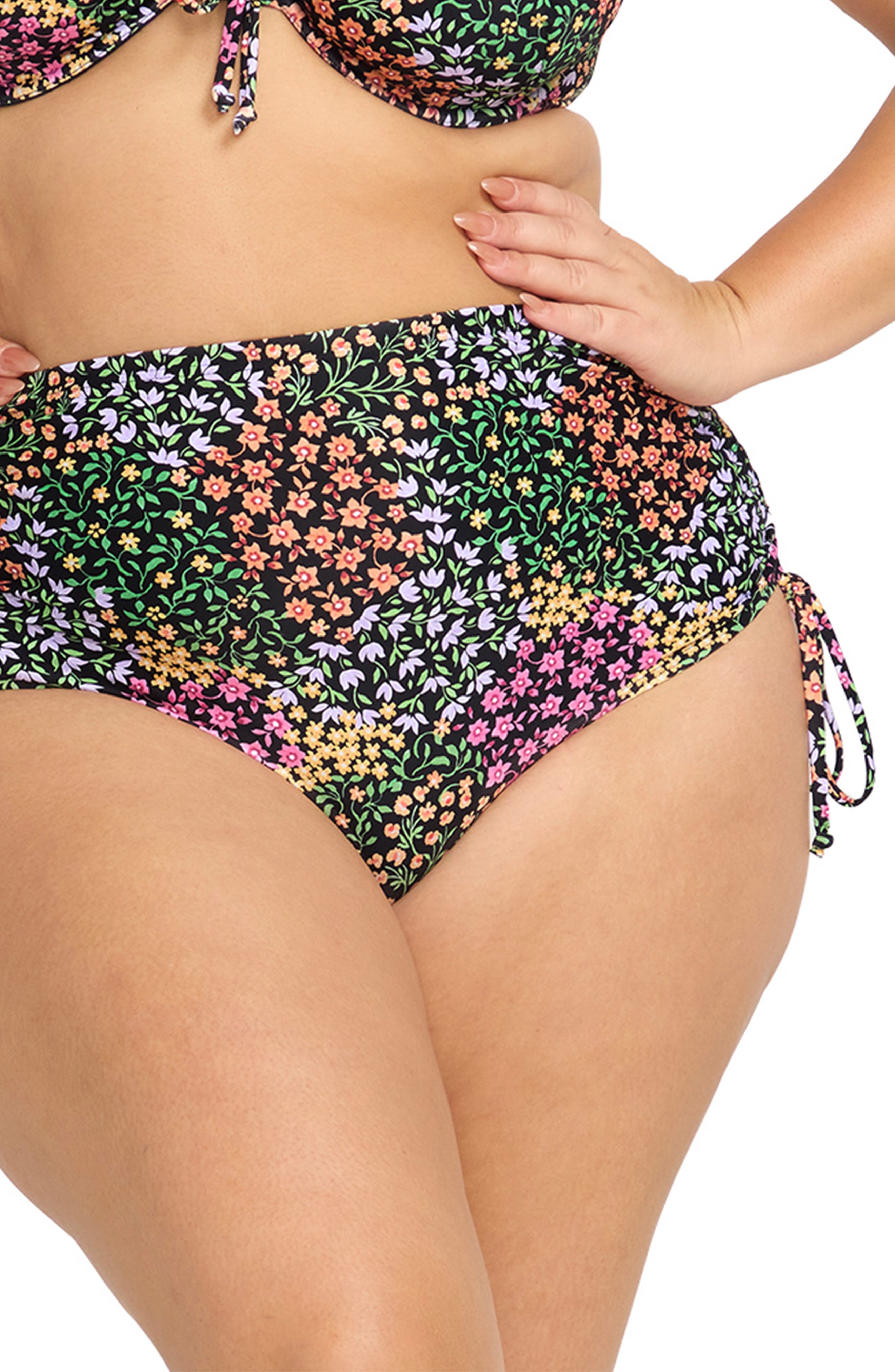 Artesands Davignon Degas Ruched Side Bikini Bottoms