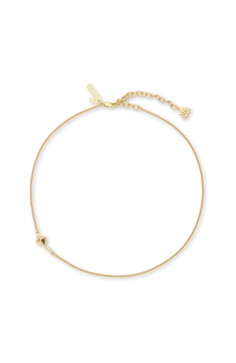 Lele Sadoughi Kappa Alpha Theta Charm Necklace, Main, color, Gold 720