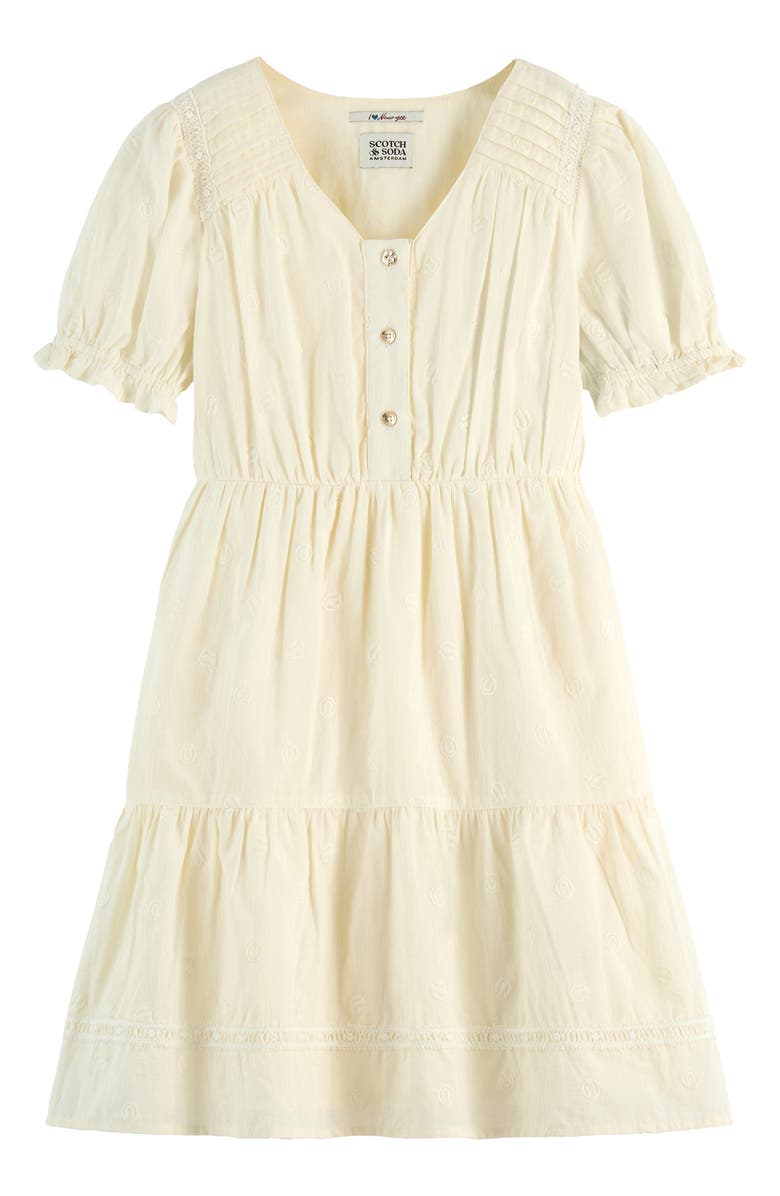 Scotch & Soda Kids' Delicate Ditsy Dress, Main, color, Calico