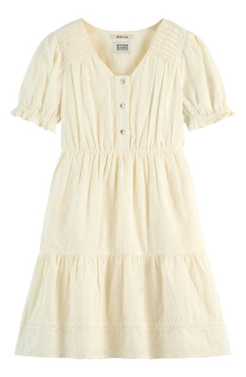 Scotch & Soda Kids' Delicate Ditsy Dress In Calico