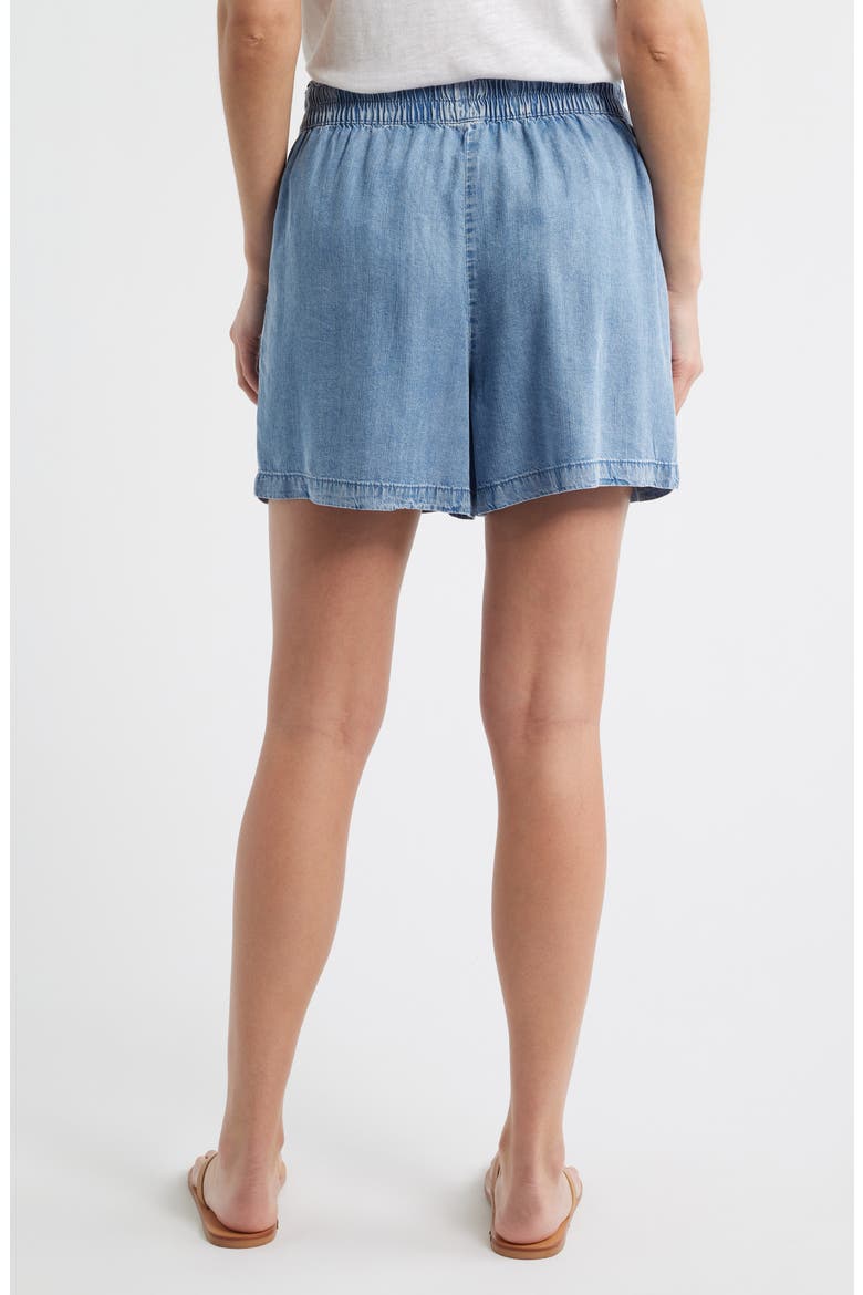 Tiney Pull-On Shorts, Alternate, color, MEDIUM WASH