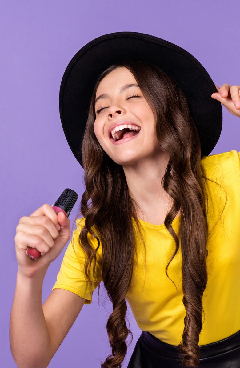 PEANUTS x Peanuts<sup>®</sup> Groovy Mini Karaoke Machine, Alternate, color, Red