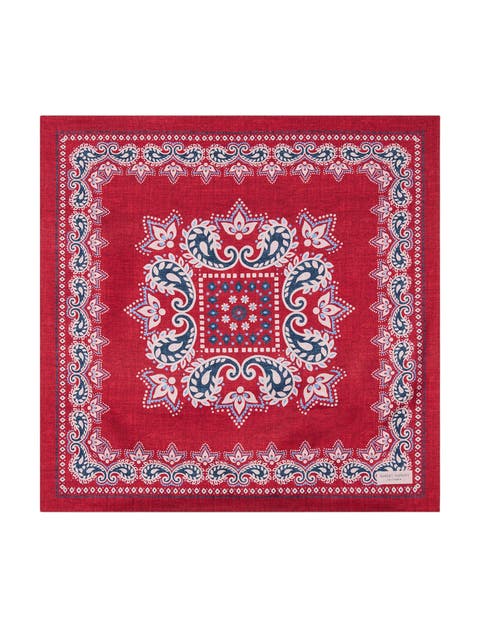 Harmon Reversible Floral Paisley Neckerchief