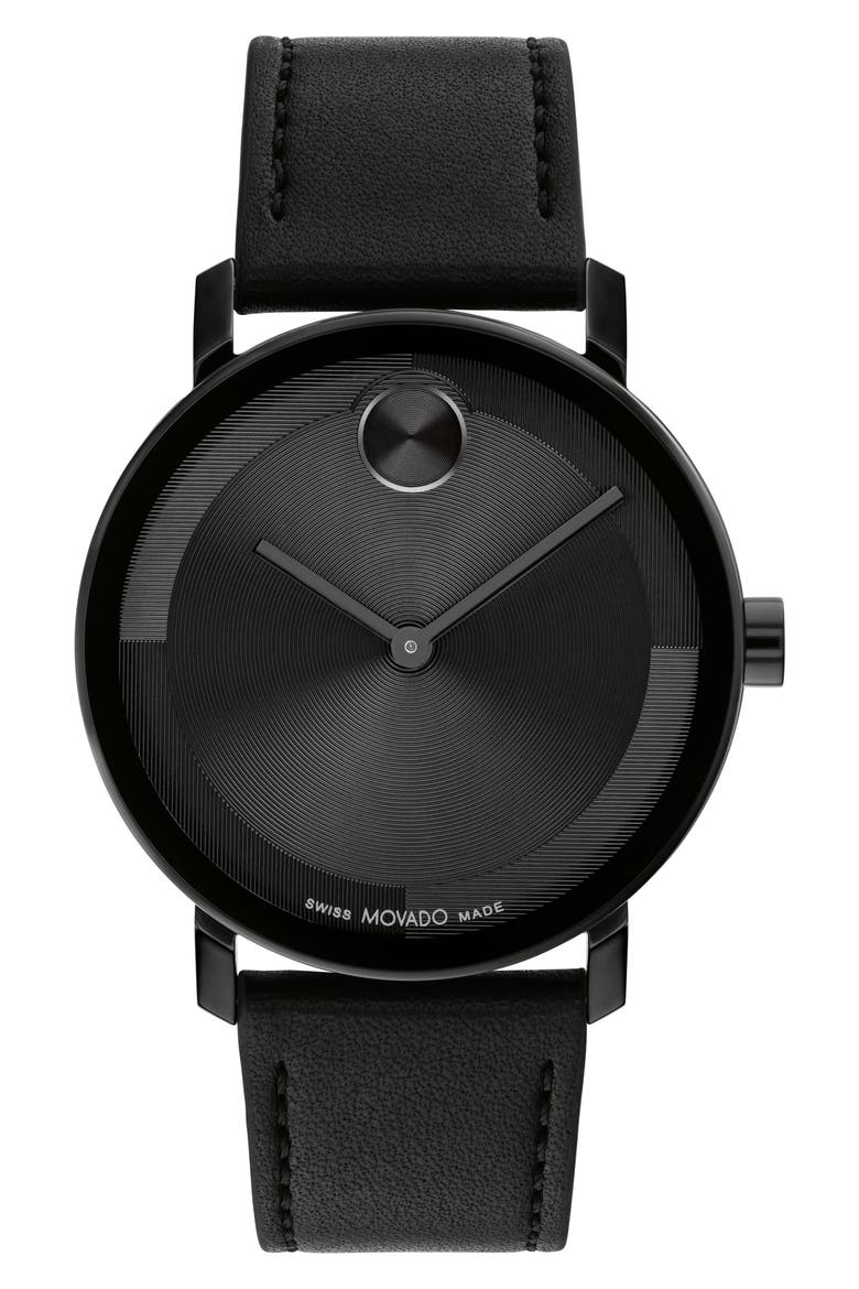 Bold Evolution 2.0 Leather Strap Watch, 40mm (Men) | Nordstrom