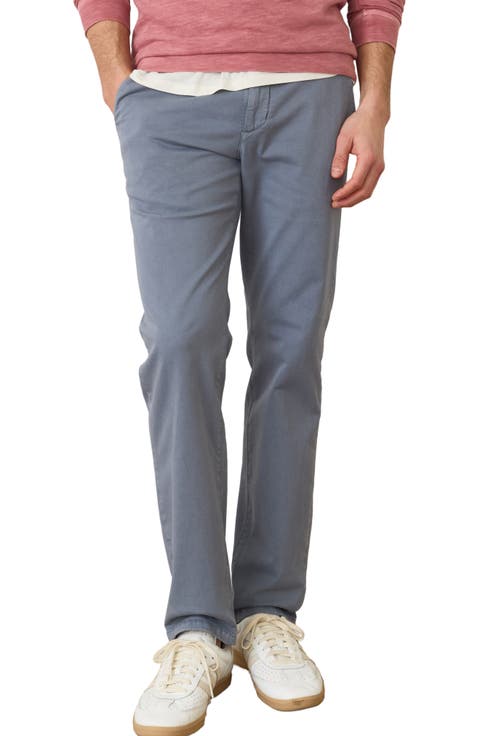 Saturday Slim Straight Leg Twill Chinos