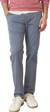 Marine Layer Saturday Slim Straight Leg Twill Chinos