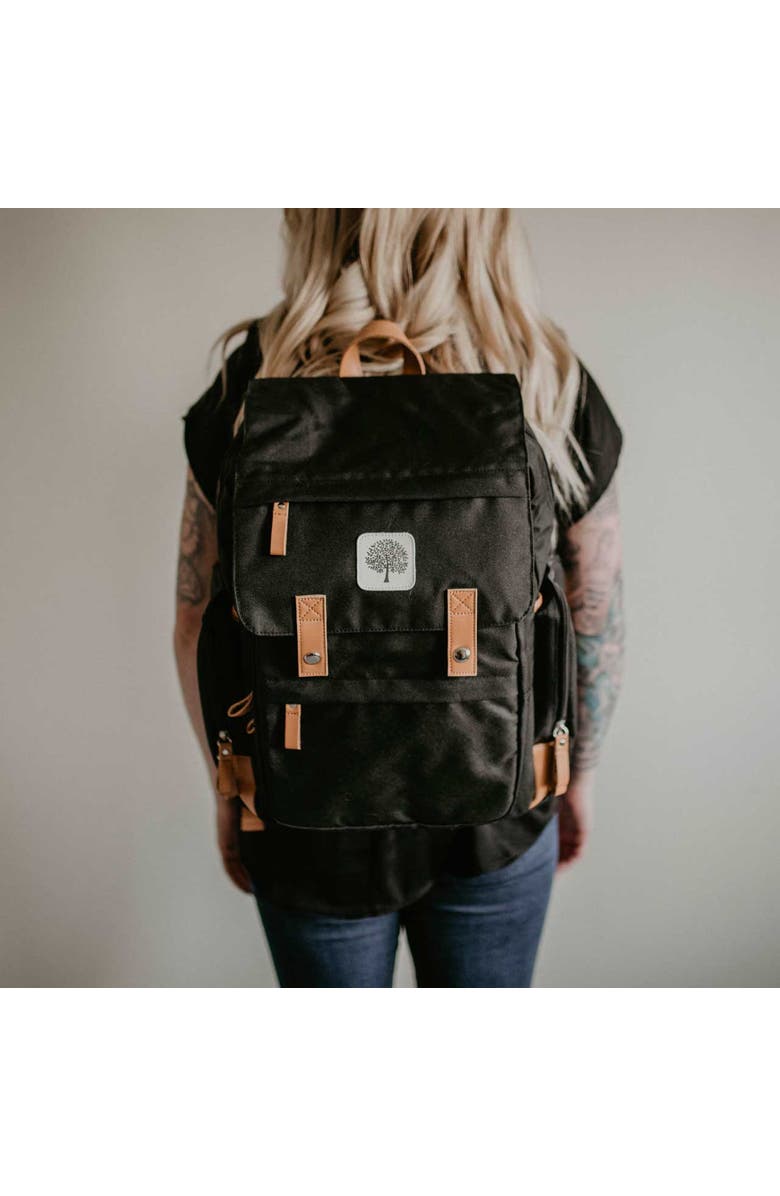 Parker Baby Co. Birch Bag Diaper Backpack, Alternate, color, Black